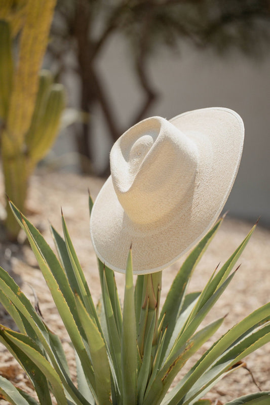 The Sunbleached Fine Palm Rancher Hat - SPARROW