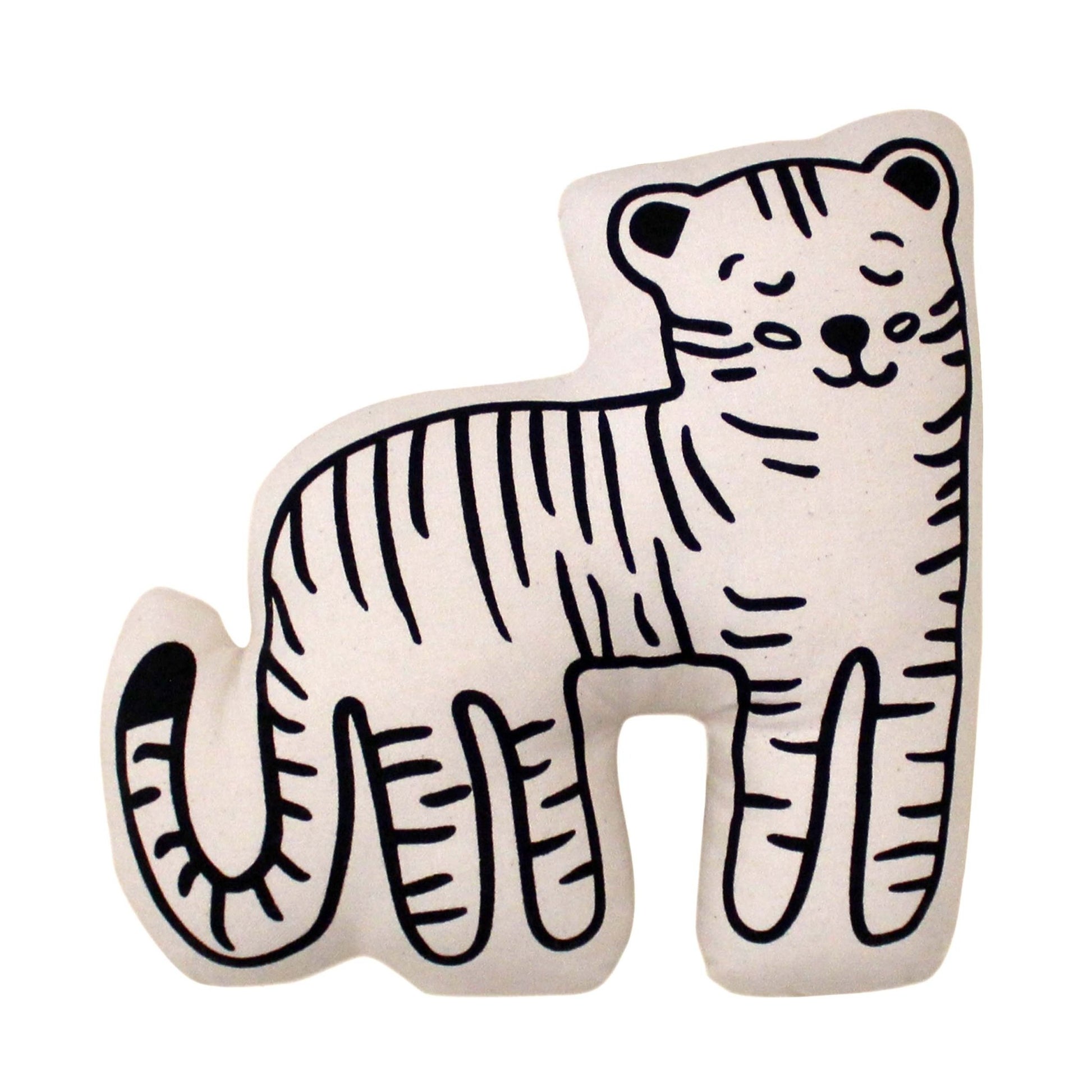 Tiger Canvas Pillow - SPARROW