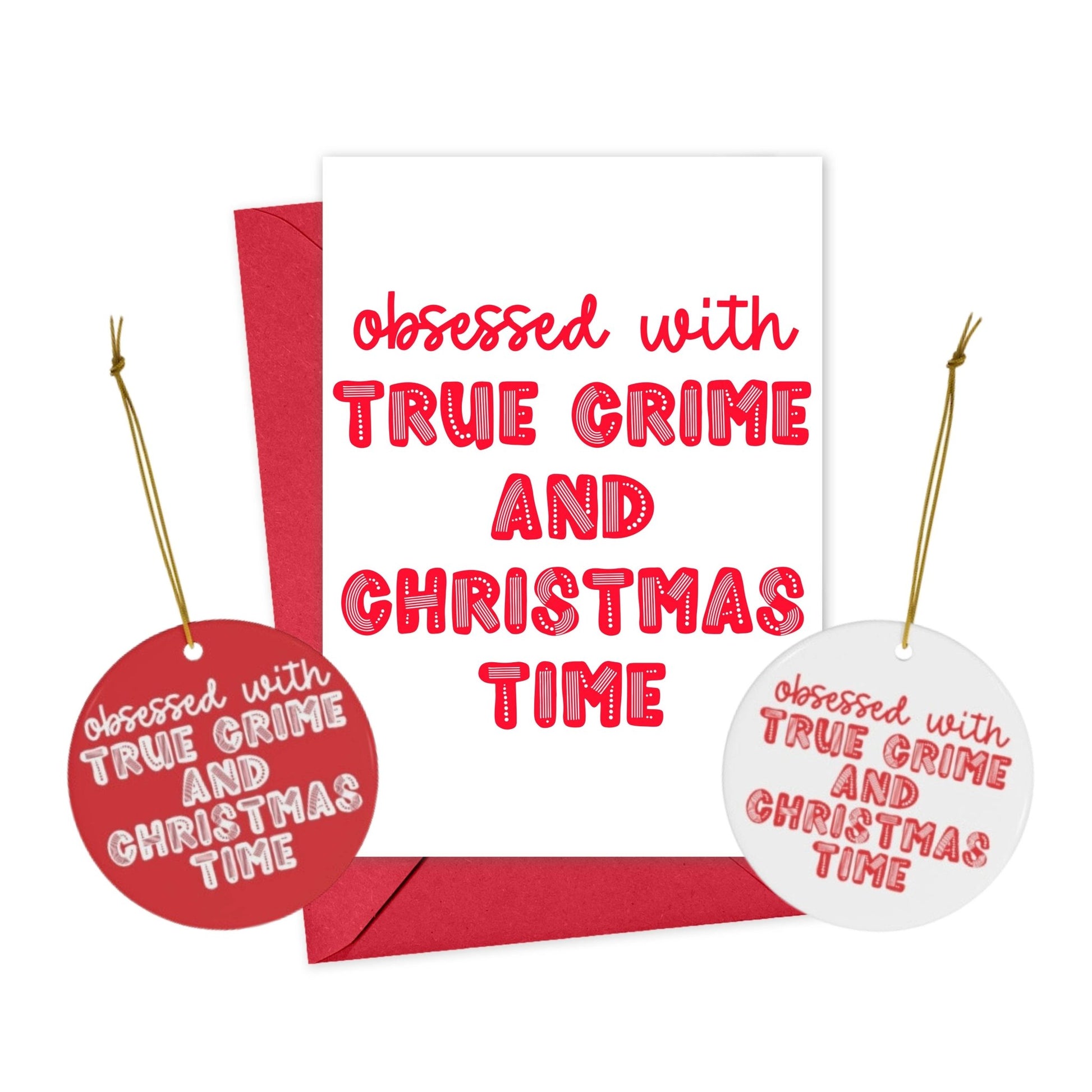 True Crime Christmas Ornament - SPARROW