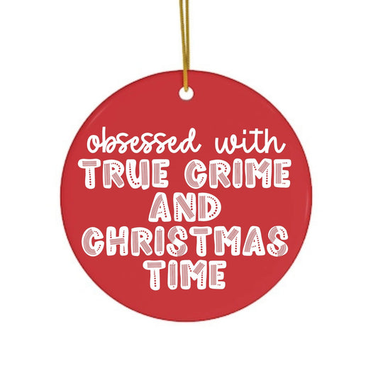 True Crime Christmas Ornament - SPARROW