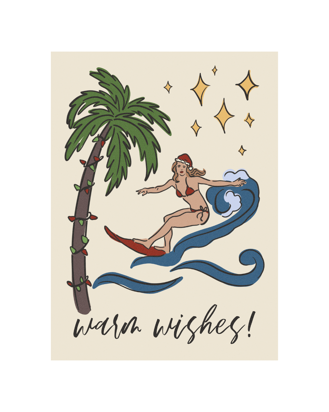 Warm Wishes Greeting Card - SPARROW