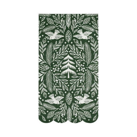 WDC1139 - Woodland Scalloped Dinner Napkin - SPARROW