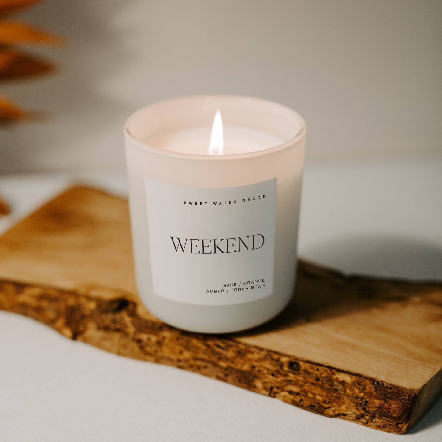 Weekend 15 oz Soy Candle, Matte Jar - SPARROW