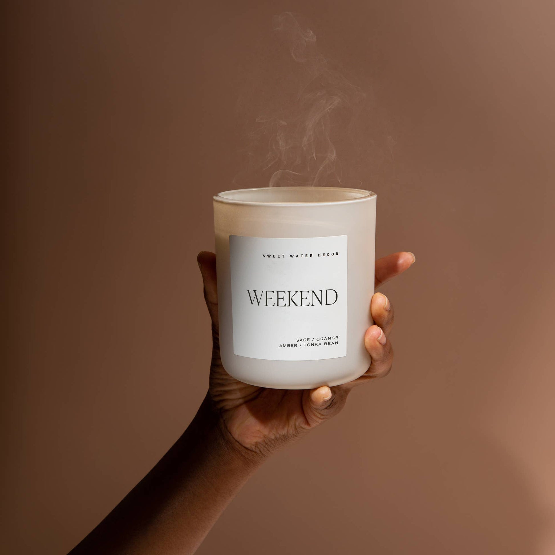 Weekend 15 oz Soy Candle, Matte Jar - SPARROW