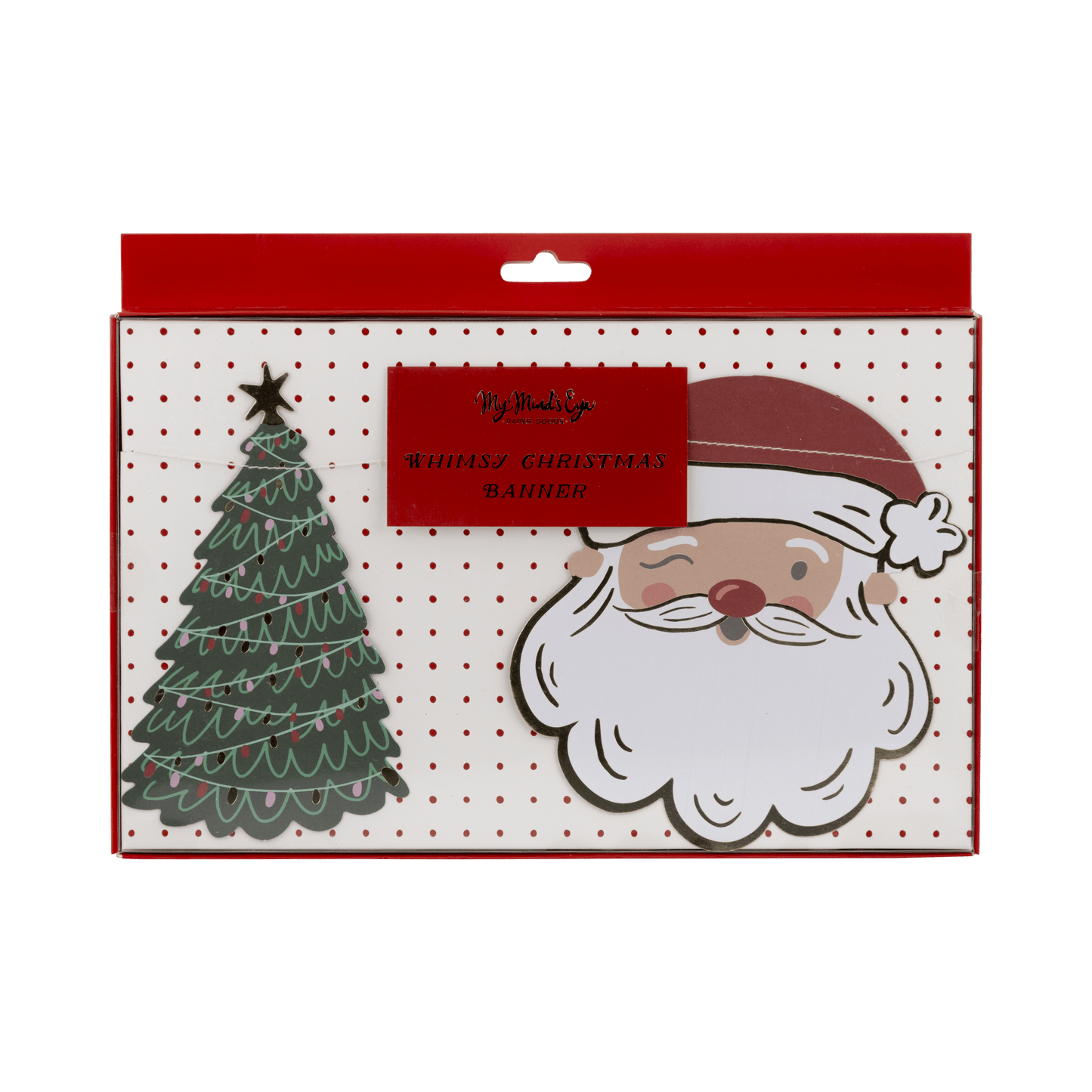 Whimsy Christmas Banner - SPARROW