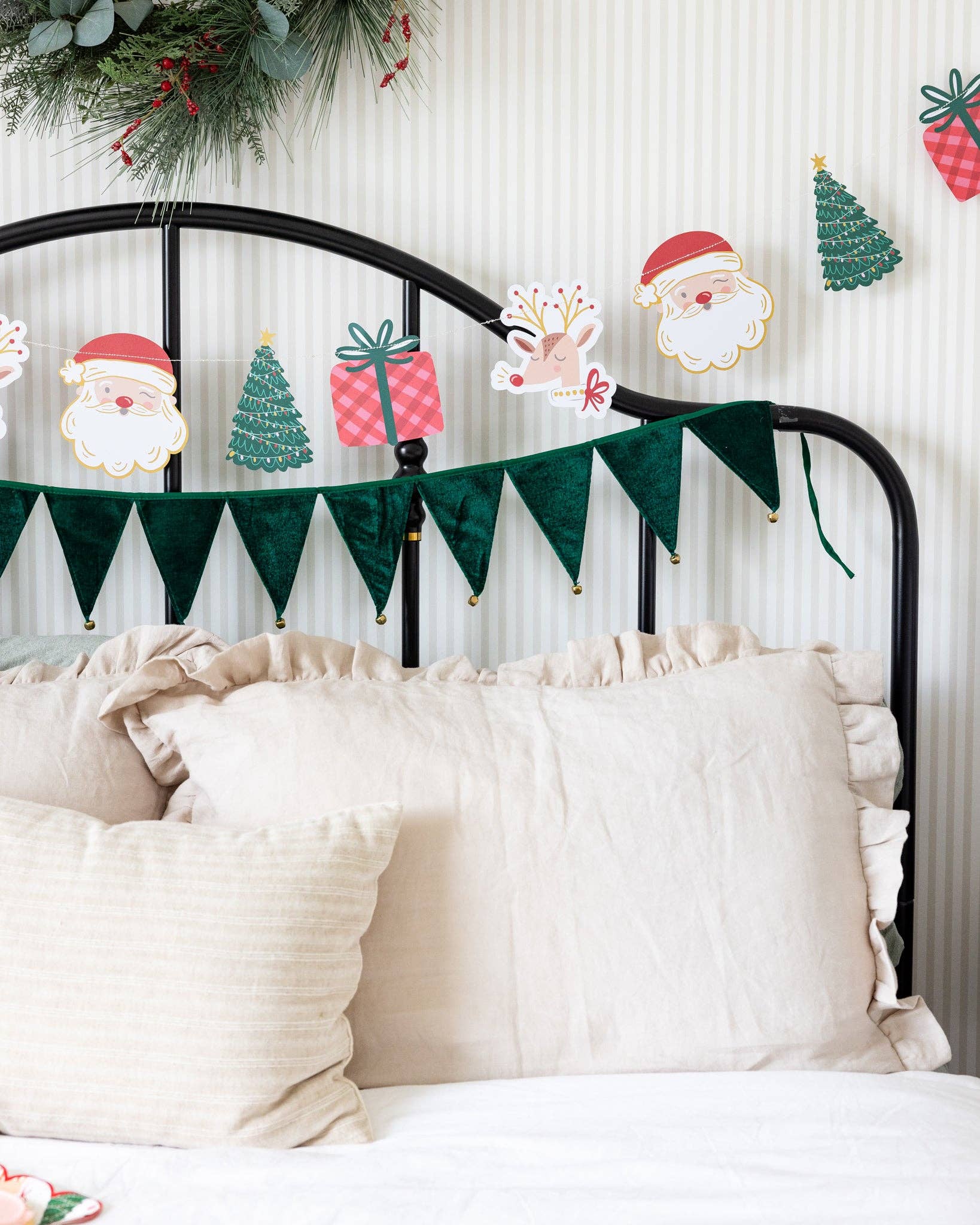 Whimsy Christmas Banner - SPARROW