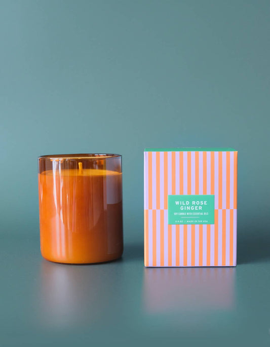 Wild Rose + Ginger Essentials Candle | 8 oz. - SPARROW