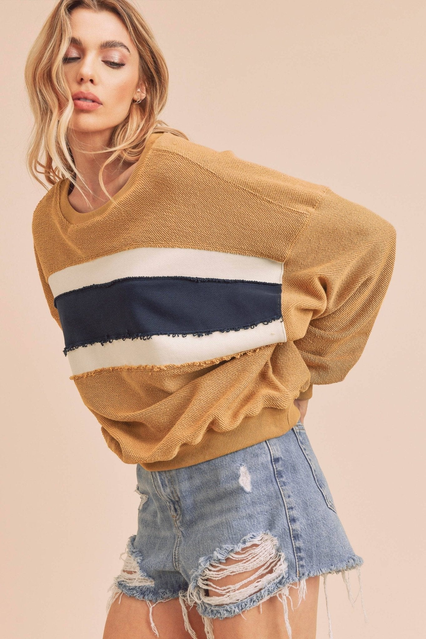 Winnie Sweatshirt - Tan - SPARROW