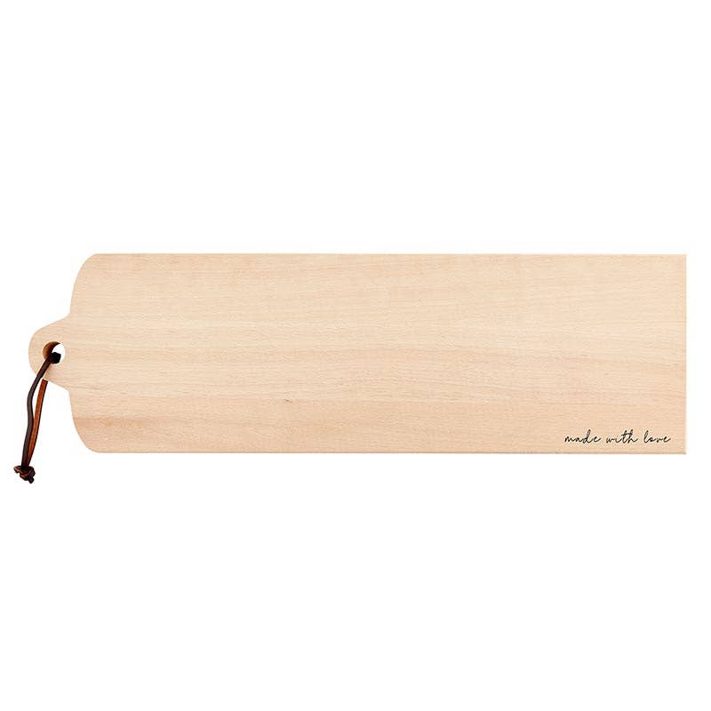 Wood Charcuterie Board - Made With Love - SPARROW