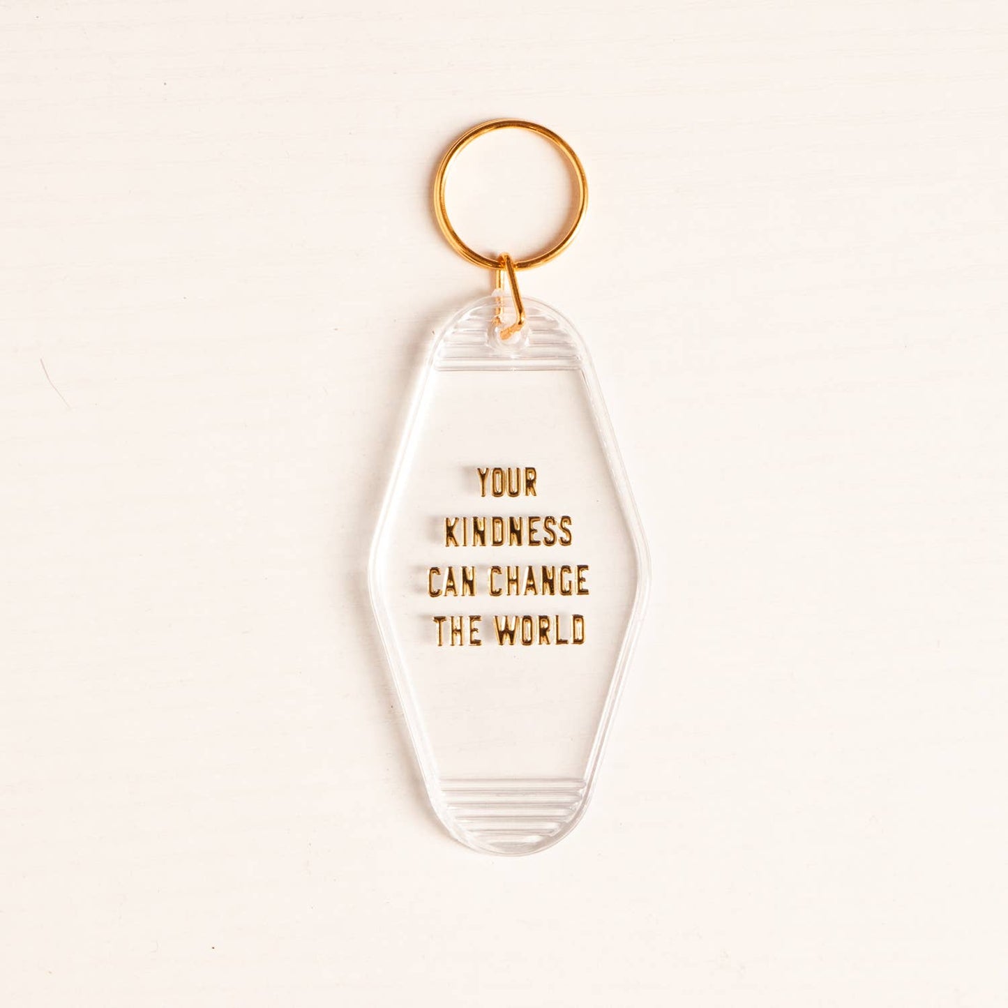 Your Kindness Can Change the World Motel Keychain - SPARROW