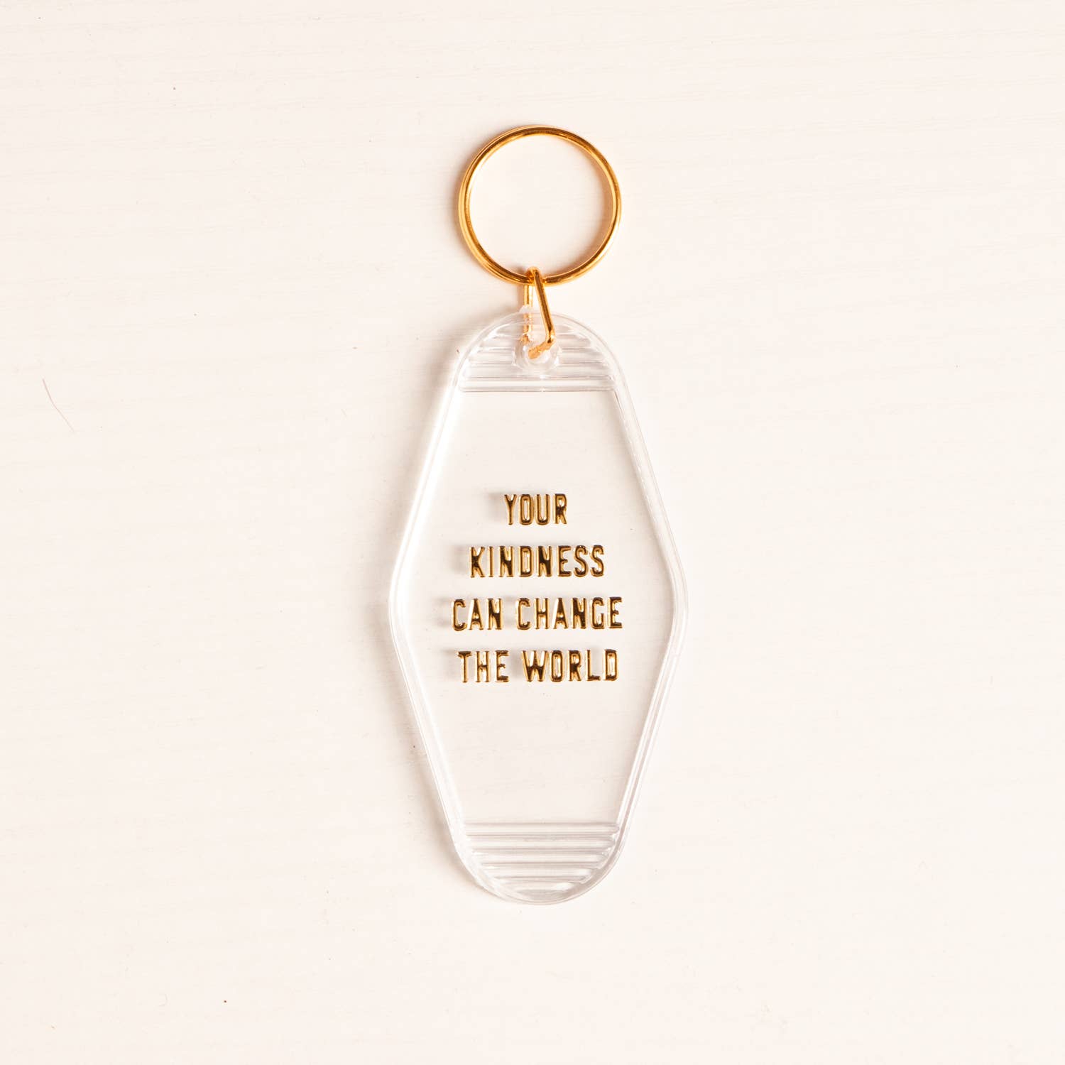 Your Kindness Can Change the World Motel Keychain - SPARROW