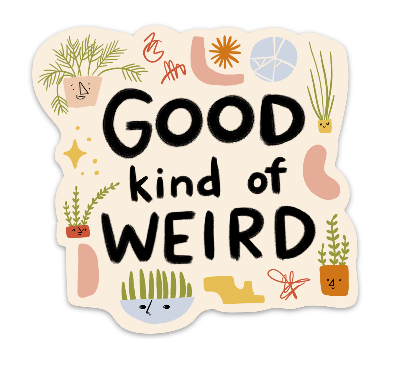 Good Kind of Weird Vinyl Sticker